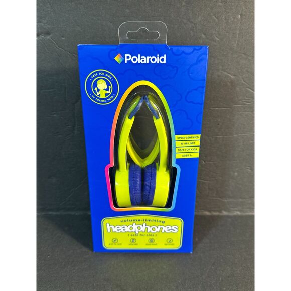 Polaroid Kid Safe Volume-Limiting Headphones - new in packaging - Picture 1 of 2